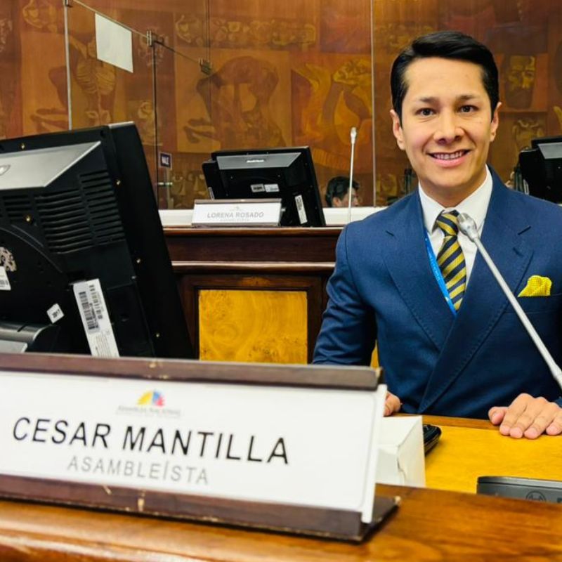 Cesar Mantilla elected congressman in Ecuador